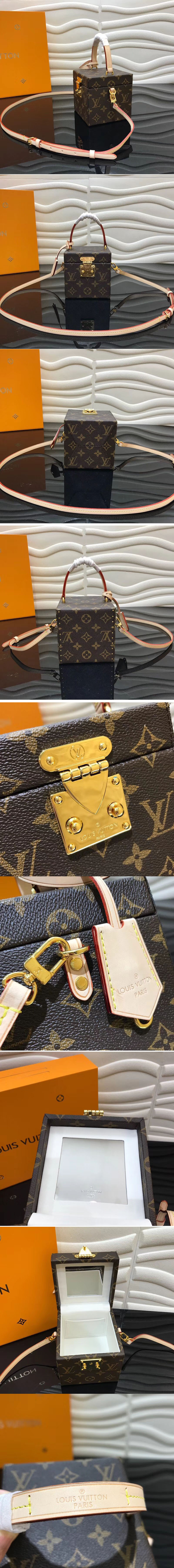 Replica Louis Vuitton M52466 LV Bleecker Box Monogram Canvas