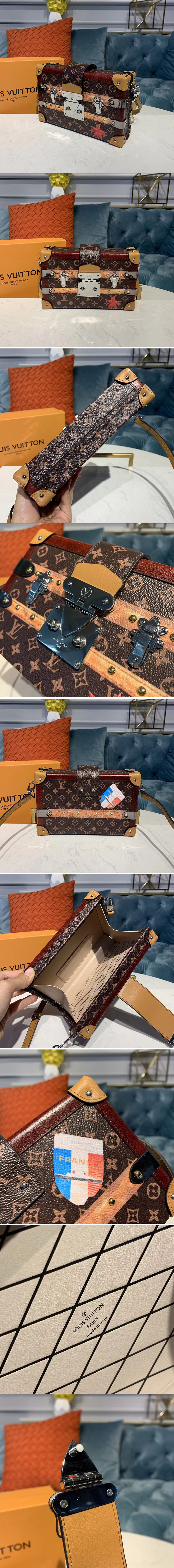 Replica Louis Vuitton M52737 LV Petite Malle Bags Monogram Canvas