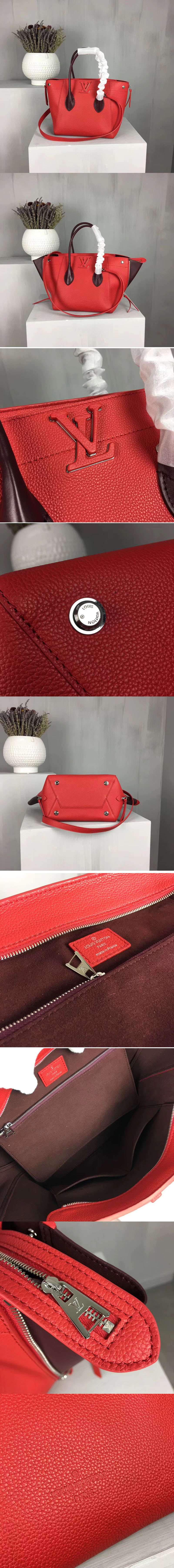 Replica Louis Vuitton M54843 Freedom Bags Red