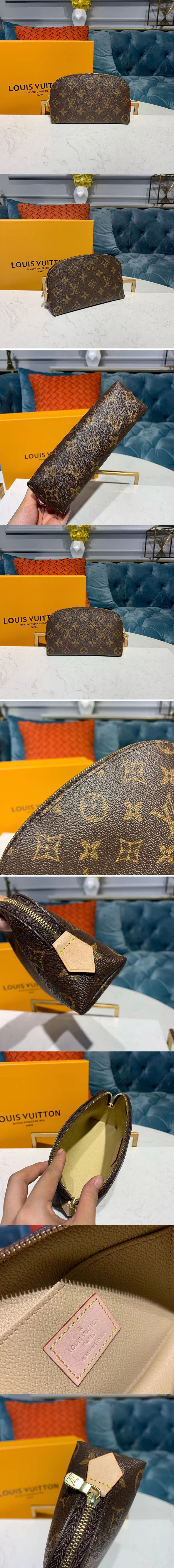 Replica Louis Vuitton M47515 LV Cosmetic Pouch PM Bags Monogram Canvas