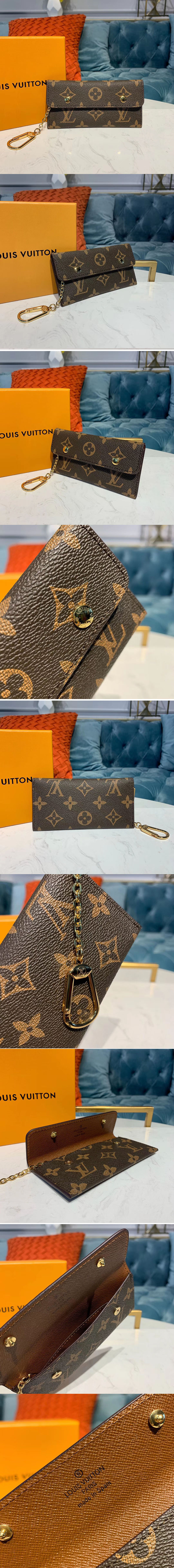 Replica Louis Vuitton M60029 LV Multicles Rabat Wallet Monogram Canvas