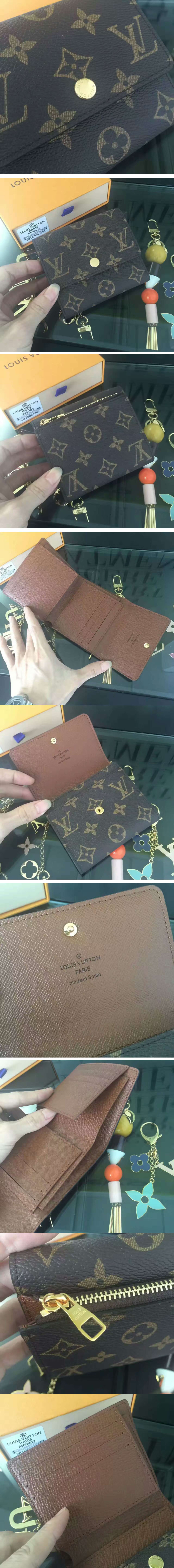 Replica Louis Vuitton M60402 Monogram Portefeuille Anais Wallet 