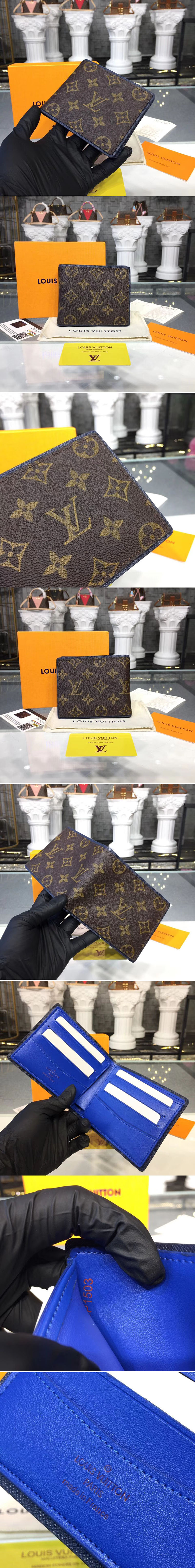 Replica Louis Vuitton M62239 LV Multiple Wallet Monogram Canvas