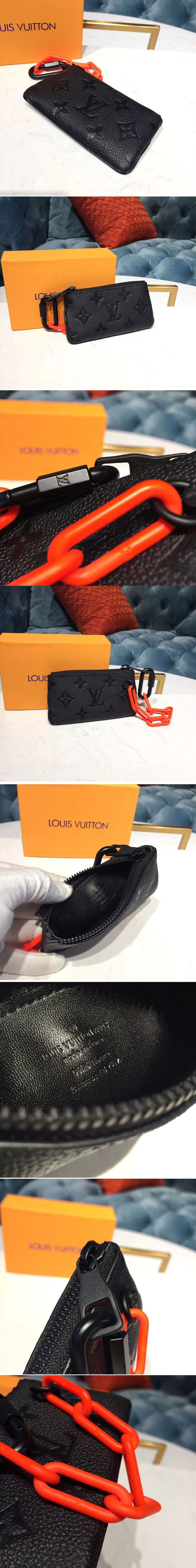 Replica Louis Vuitton M67452 LV Pochette Cle Pouch Taurillon Monogram