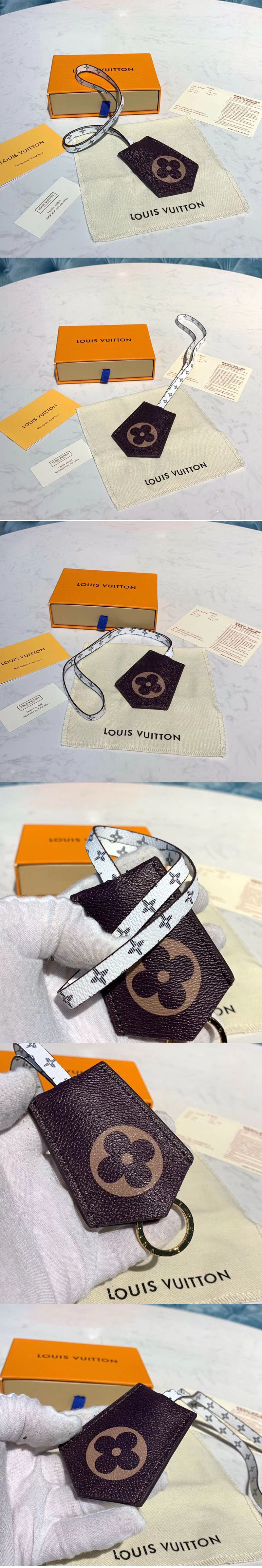 Replica Louis Vuitton M67849 LV Monogram Giant Oversize Key Case Monogram/Monogram Reverse