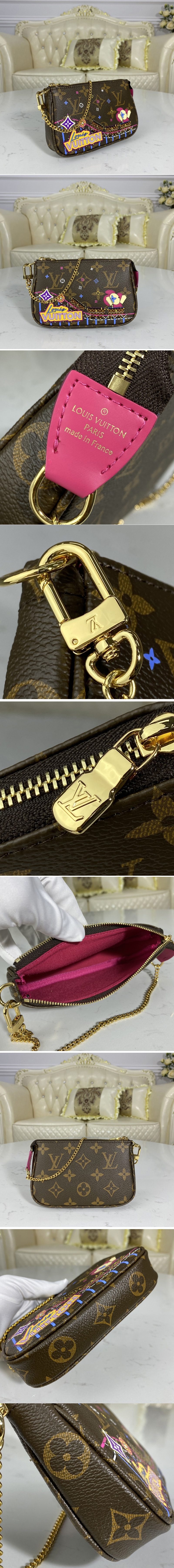 Replica Louis Vuitton M69752 LV Mini Pochette Accessoires in Monogram canvas