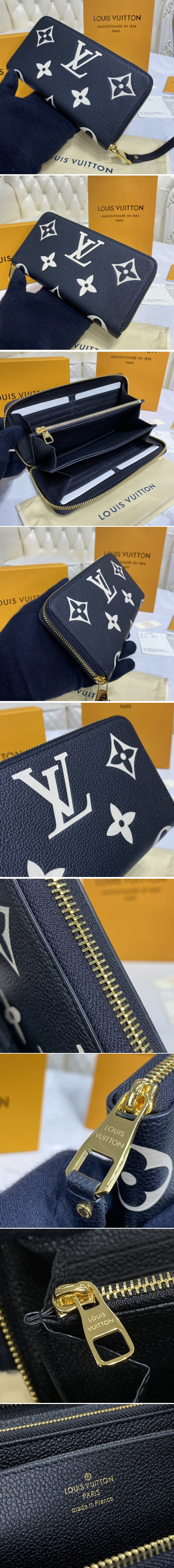 Replica Louis Vuitton M61364 Zippy Wallet Monogram Canvas For Sale