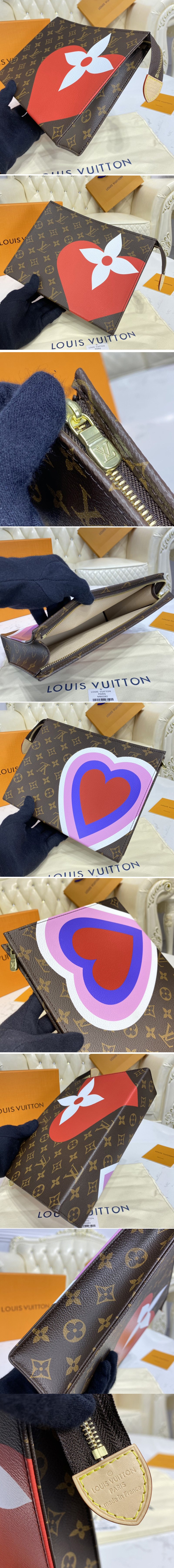 Replica Louis Vuitton M80282 LV Game On Toiletry Pouch 26 Bag in Game On Monogram canvas