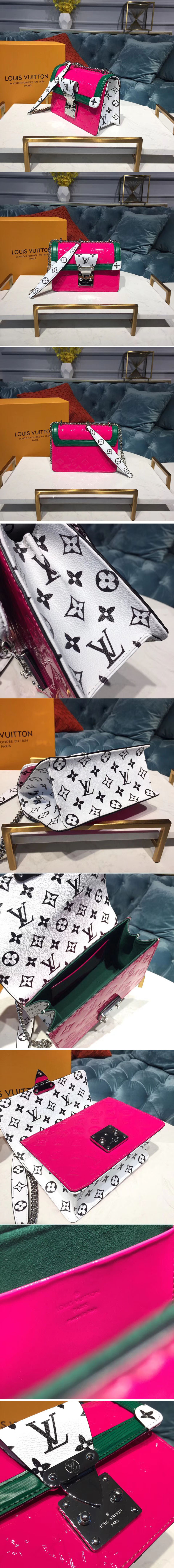 Replica Louis Vuitton M90443 LV Wynwood Bags Monogram Vernis Berlingot