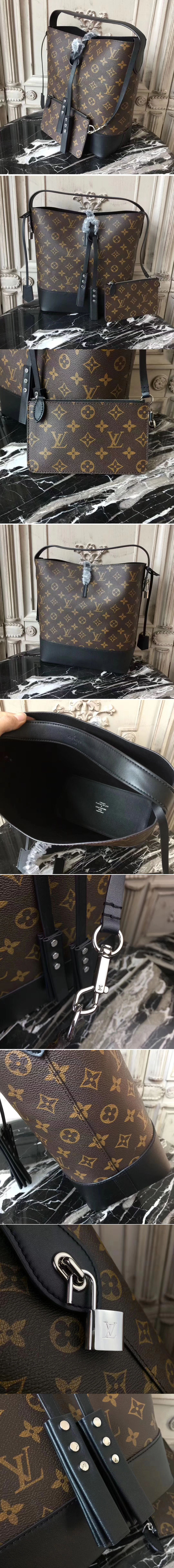 Replica Louis Vuitton M94545 Monogram Idole NN 14 Bag Noir