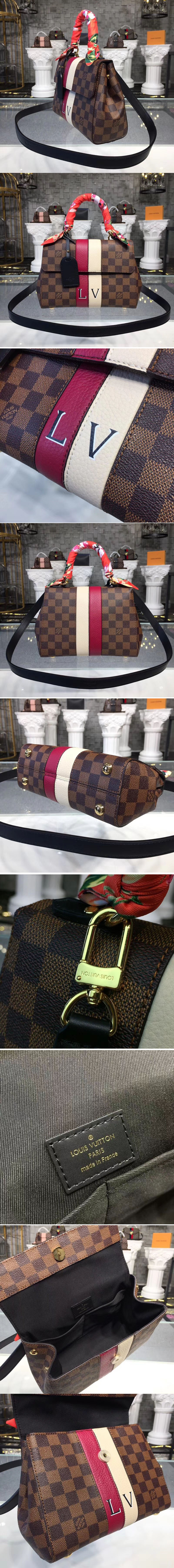 Replica Louis Vuitton N41076 LV Bond Street BB Bags Damier Ebene Canvas