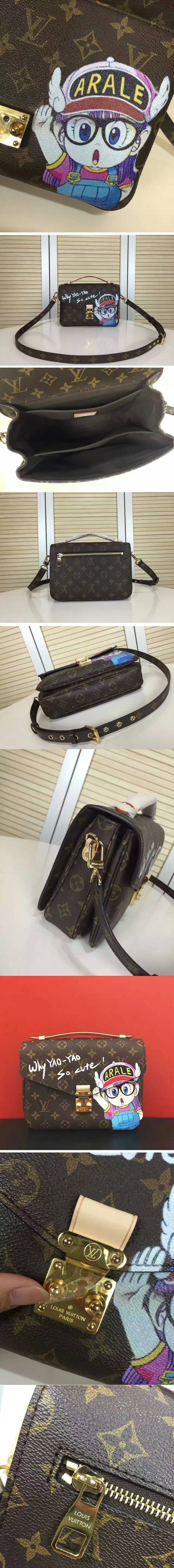 Replica Louis Vuitton M40780 Pochette Metis Monogram Canvas Bags