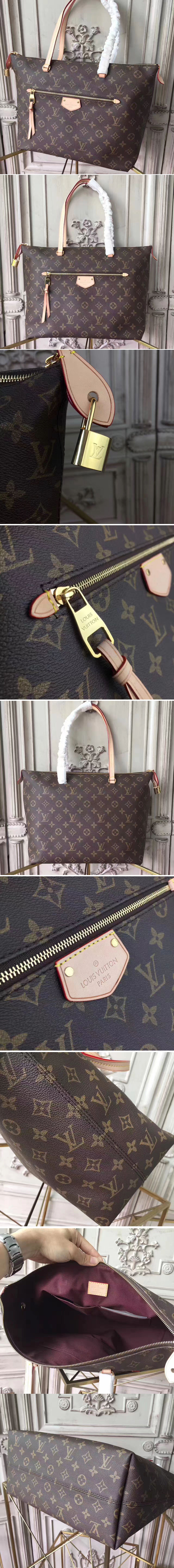 Replica Louis Vuitton M42267 Monogram Canvas Iena MM Bags 