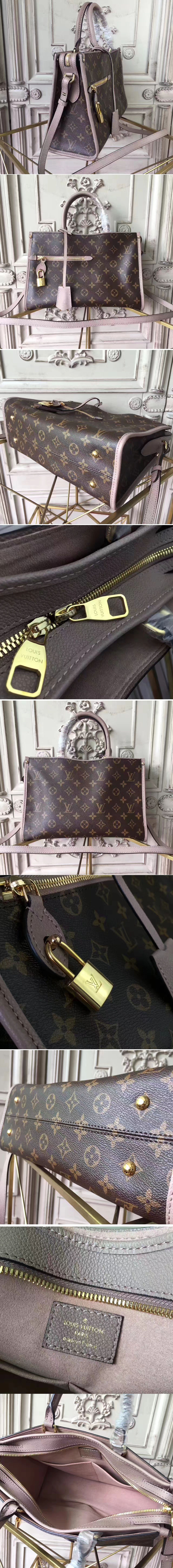 Replica Louis Vuitton M43433 Popincourt PM Monogram canvas bags 