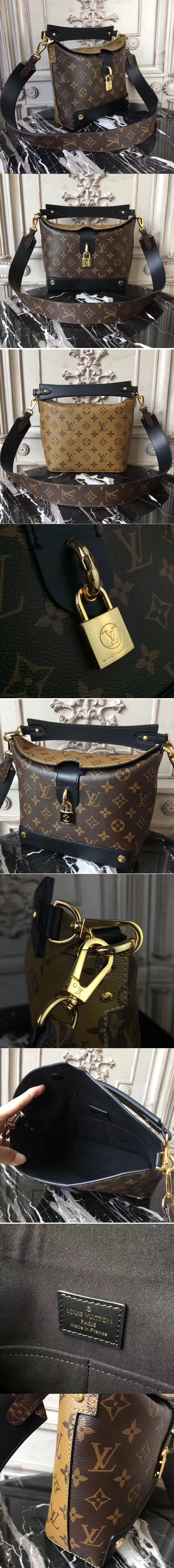 Replica Louis Vuitton M51179 Monogram Canvas Bucket Bags